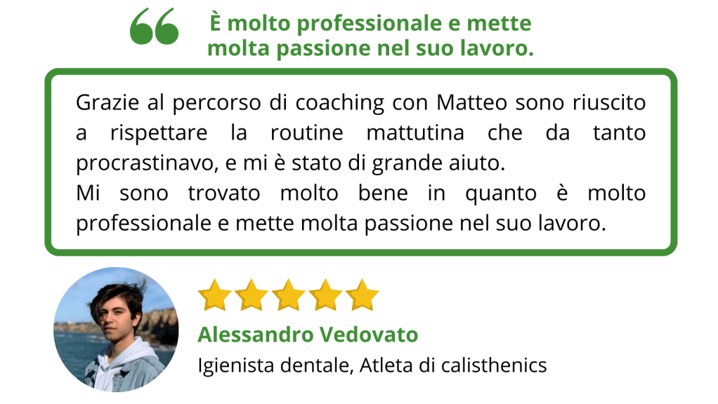 Testimonianza di Alessandro Vedovato