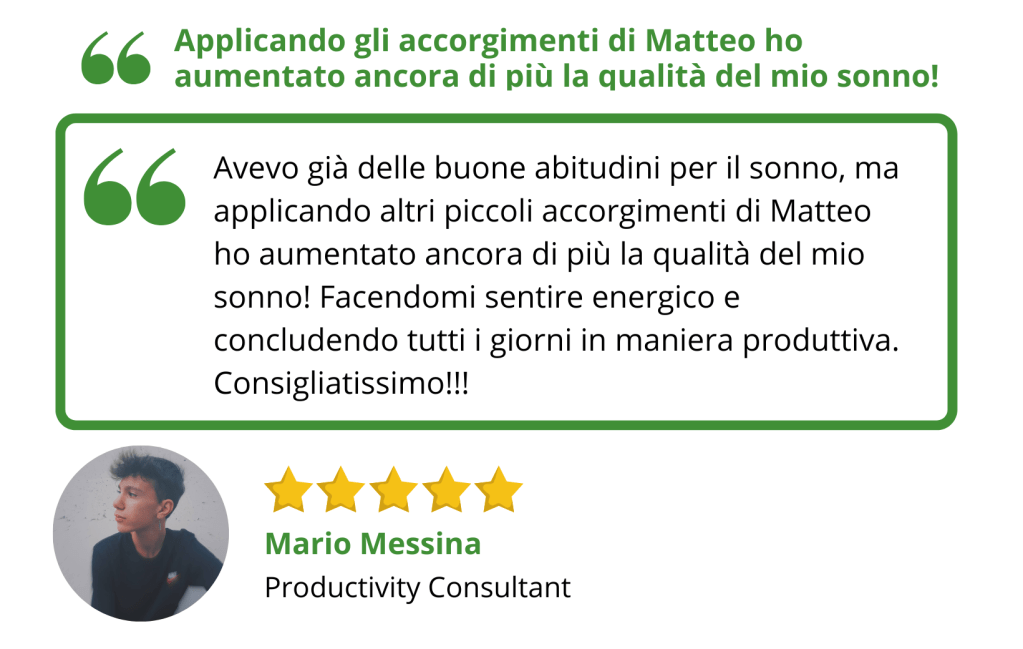 Testimonianza di Mario Messina